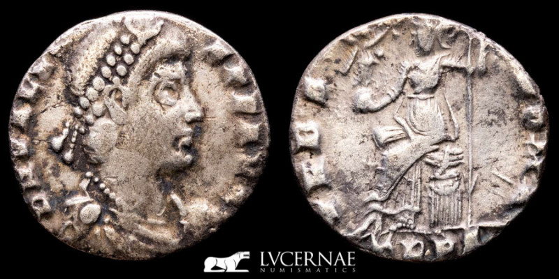 Valens Silver Siliqua 1.54 g., 15 mm. Trier 364-378 AD. gVF
Roman Empire - Vale...