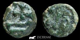 Visigoths Bronze Nummus 0,38 g. 7 mm Hispalis - Seville 650-700 AD Good Very fine