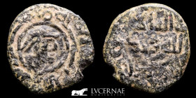 Governors of al-Andalus bronze Felus 0,96 g. 12 mm. Al-Andalus 756-797-H 138-180 Good very fine