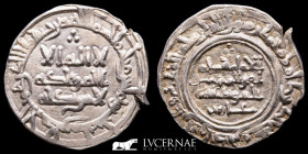 Hisam II Silver Dirham 3,58 g, 23 mm. Al-Andalus 383 A.H. Muy buena conservación (MBC+)