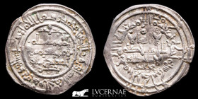Hisam II Silver Dirham 2,94 g., 24 mm. Al-Andalus 391 H-1001 AD. gVF