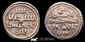 Ali ben Yusuf y el emir Sir Silver Quirate 0,93 g. 11 mm Al-Andalus 1086-1147 nEF