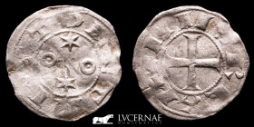 Spain- Alfonso VI silver Dinero 0.74 g. 17 mm. Toledo 1073-1109 A.D. Good very fine