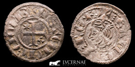 Sancho IV Billon Miaja coronada 0,69 g. 16 mm mintmark star 1284-1295 Good very fine