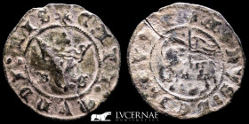 Juan I Billon Blanca de Agnus Dei 1,65 g, 22 mm. Burgos 1379-1390 Good very fine