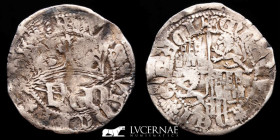 Enrique IV Silver 1/2 Real 1,62 g., 20 mm. Segovia 1454-1474 gVF
