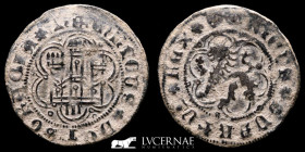 Enrique IV (1454-1475) Billon Blanca 2,00 g. 22 mm. Segovia 1462 extremely fine