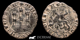 Enrique IV billon Blanca, 2 Maravedis 1,80 g., 24 mm. Burgos 1454-1474 Good Very fine