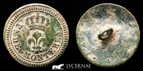Independence War Spain Bronze button 23 mm Spain 1808-1814 Good fine (MBC)