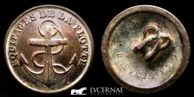 Napoleonic War bronze Button 23 mm. Paris 1808-1814 gVF
Napoleonic war in Spain...