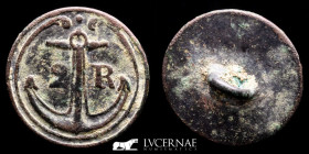 Napoleonic War - bronze button 17 mm. Paris 1808-1814 gVF