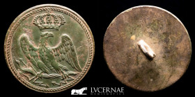 Napoleonic War - French bronze Military Button 26 mm. Paris 1808-1814 gVF