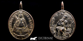 Religious Bronze Medal 44x29 mm. XVI-XVII c. gVF