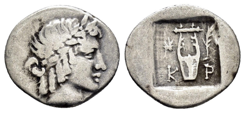 Hemidrachm AR
Lycian League, Cragus (48-42 BC), Λ – Y, Laureate head of Apollo ...