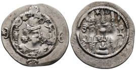 Drachm AR
Sasanian Kingdom, Khusro II (591-628)
31 mm, 4,19 g