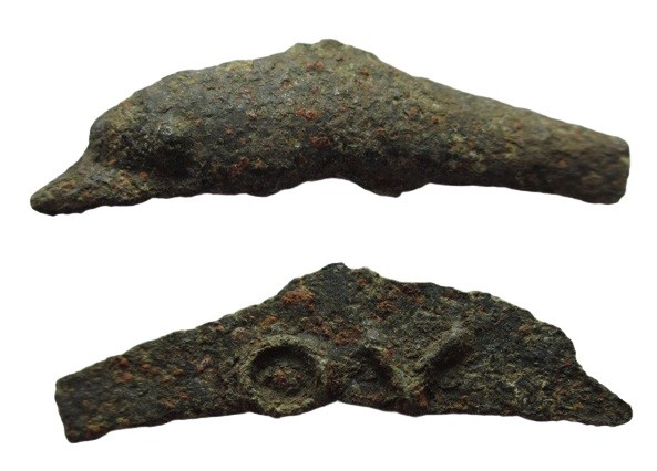 Sarmatia, Cast Bronze Dolphin Coinage, c. 425-350 BC