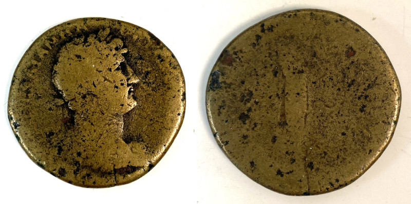 Sestertius Æ
Hadrian
27 mm, 22,6 g