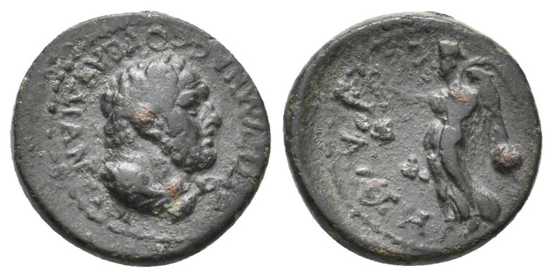 Bronze Æ
Lydia, Sardes, Pseudo-autonomous, Time of Nero (54-68 AD)
16 mm, 2,80...
