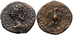 Bronze Æ
Marcus Aurelius (Caesar, 139-161), Antioch, Pisidia
19 mm, 3,12 g