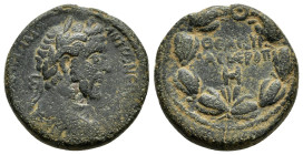 Bronze Æ
Antoninus Pius (138-161), Seleucis and Pieria
22 mm, 9,90 g