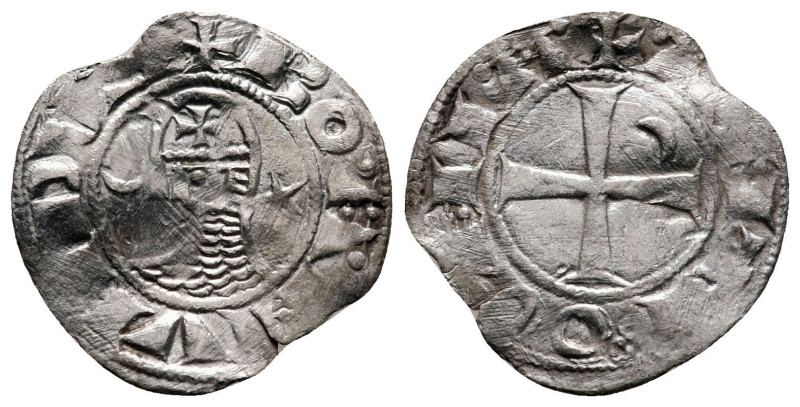 Denier AR
Crusaders, Principality of Antioch, Bohemond III (1163-1201)
18 mm, ...