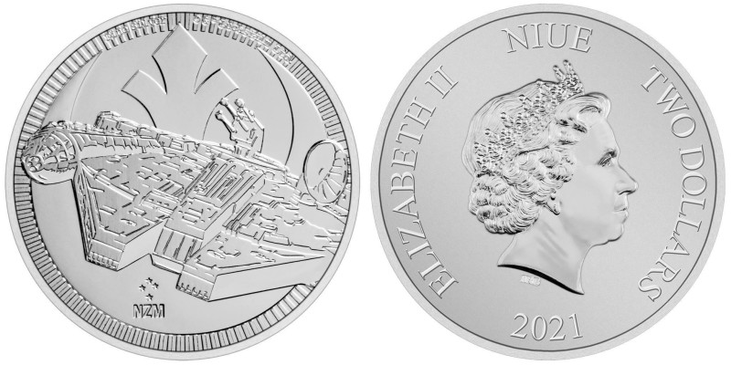 1 Oz AR
Niue, Star Wars, 2021
31,10 g