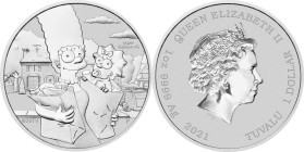 1 Dollar AR
Tuvalu, 2021, Marge und Maggie Simpson
31,10 g