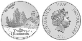 2 Dollars AR
Niue, Pirattes of Caribbean, 2021
31,10 g