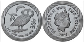 1 OZ AR
Niue, Owl, 2021
31,10 g