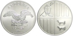 1 Diner AR
Andora, 2008,
1 OZ Silver
31,10 g