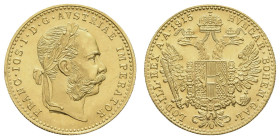 Ducat AV
Austria, Franz Joseph, restrike, 1915, Gold 900/1000
3,40 g