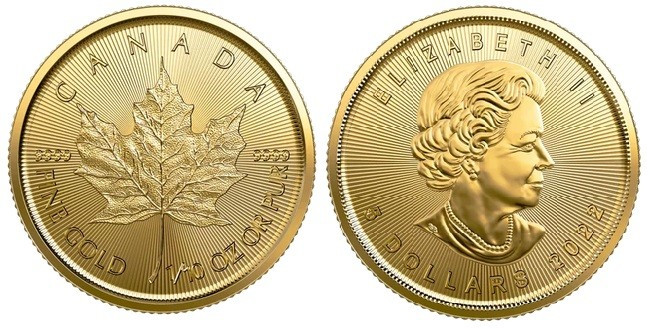 1/10 Oz Av
Canada, Mapple Leaf
3,10 g