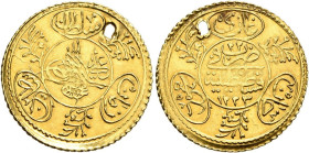 Hayriya AV
Ottoman Empire, Mahmud II, Constantinopolis, AH 1223 (AD 1808/RY 22 = 1830)
21 mm, 1,76 g