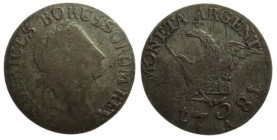 3 Kreuzer AR
Prussia, 1781