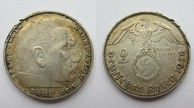 2 Mark AR
Hindenburg, 1938 F