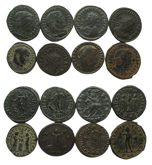 Lot of 8 Roman Coins