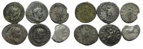Lot of 6 Roman Silver Coins