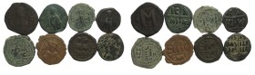 Lot of 8 Byzantine Coins