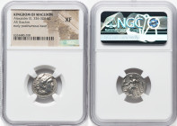 MACEDONIAN KINGDOM. Alexander III the Great (336-323 BC). AR drachm (18mm, 11h). NGC XF. Early posthumous issue of Magnesia ad Maeandrum, ca. 323-319 ...