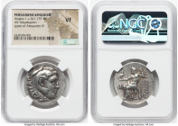 PERGAMENE KINGDOM. Attalus I (ca. 241-197 BC). AR tetradrachm (29mm, 12h). NGC VF. Posthumous issue in the name and types of Alexander III the Great o...