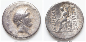 SELEUCID KINGDOM. Demetrius I Soter (162-150 BC). AR tetradrachm (15.87 gm, 1h). VG. Antioch on the Orontes, ca. 162-155/4 BC. Diademed head of Demetr...