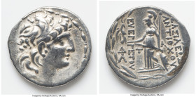 SELEUCID KINGDOM. Antiochus VII Euergetes (Sidetes) (138-129 BC). AR tetradrachm (30mm, 16.14 gm, 12h).VF, light scratch. Posthumous issue of Cappadoc...