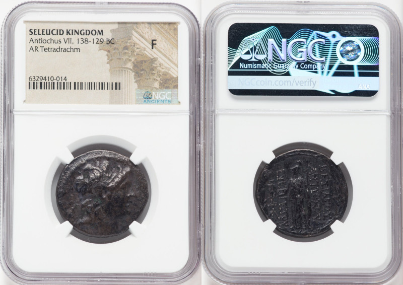 ANCIENT LOTS. Greek. Mixed. Lot of two (2) AR issues. NGC Fine, scratches. Inclu...