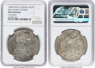 Maria Theresa 3-Piece Lot of Certified Restrike Talers 1780-Dated NGC, 1) Taler - Unc Details (Cleaned), Milan mint 2) Taler- AU Details (Cleaned), Mi...