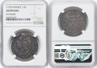 Louis XV 1/2 Ecu 1772-H AU Details (Cleaned) NGC, La Rochelle mint, KM516.9. Last year of type. HID09801242017 © 2022 Heritage Auctions | All Rights R...