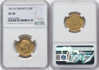 Napoleon gold 20 Francs 1811-A XF40 NGC, Paris mint, KM695.1, Fr-511. HID09801242017 © 2022 Heritage Auctions | All Rights Reserved