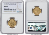 Louis XVIII gold 20 Francs 1819-A AU53 NGC, Paris mint, KM712.1, Fr-538. HID09801242017 © 2022 Heritage Auctions | All Rights Reserved