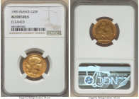 Republic gold 20 Francs 1909 AU Details (Cleaned) NGC, Paris mint, KM857, Gad-1064a. HID09801242017 © 2022 Heritage Auctions | All Rights Reserved