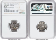 Cologne. Otto III Denar ND (983-1002) MS60 NGC, Soest mint, Monogram type, Dannenburg-335. 1.33gm. The variety is based on the addition of a third "I"...