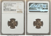 Anglo-Viking - Danish East Anglia. Anonymous St. Edmund Memorial Coinage Penny ND (885-910) MS61 NGC, Uncertain mint, Wineger as moneyer, S-960. 1.38g...